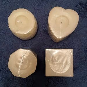 Flameless scented candles with gift bags